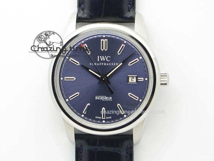MIROTIME 0812 Portofino Automatic SS MKF 1:1 Best Edition White Dial On Black Leather Strap MIYOTA 9015 V Original 7204